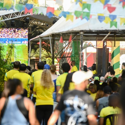 BM promove nova edição da Fan Fest para Brasil x Noruega pelas oitavas de final da Copa do Mundo
